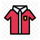 Uniform Shirt Student Icon