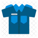 Flat Police Protection Icon