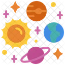 Universe Galaxy Planet Icon