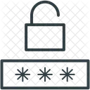 Unlock Password Accessibility Icon