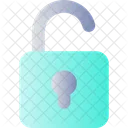 Unlocked padlock  Icon