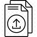 Upload File Cloud Icon