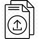 Upload File Cloud Icon