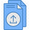 Upload File Cloud Icon