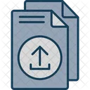 Upload File Cloud Icon