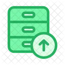 Upload Archive Data Icon