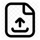 Upload Document File Icon