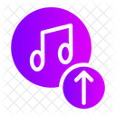 Upload Music  Icon