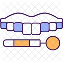 Upper Teeth Checkup Mirror 아이콘