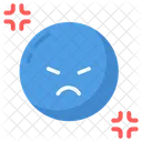 Upset Mood Stress Icon