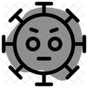 Upset Coronavirus Emoji Coronavirus Icon