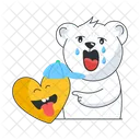 Crying Bear Crying Teddy Upset Bear Icon