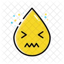 Upset Emoticon Emoji Icon