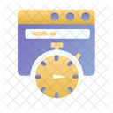 Uptime Server Performance Icon