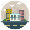 City Building Downtown Skyscraper Icon