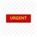 Urgent Emergency Alert Icon