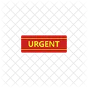 Urgent Emergency Alert Icon