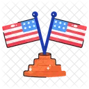 Freedom United States Patriotic Icon