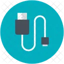 USB Kabel Schnur Symbol