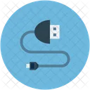 USB Kabel Schnur Symbol