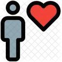 User Love Like User Man Love Icon