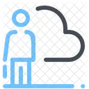 User Profile Cloud Network Icon