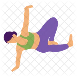 Utthita Parsvakonasana  Icon