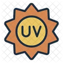 Uv Ultraviolet Radiation Icon