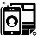 Ui Design Ux Mobile Layout Icon