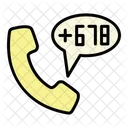 Country Dial Code Expand Filledoutline Icon