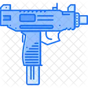 Uzi Gun Military Icon