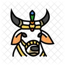 Vaca Sagrado Animal Icono