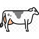 Leche Vaca Animal Icono