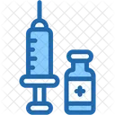 Vaccine Syringe Flu Shot Icon