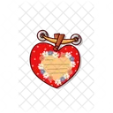 Letter Heart Love Icon