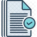 Validation Verification Acceptance Icon