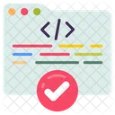 Validation Validated Website Analytical Validation Icon