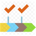 Value Chain Process Steps アイコン