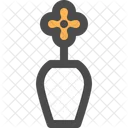 Vase Decoration Flower Icon