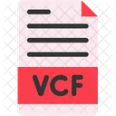 Vcard File File File Type Icône