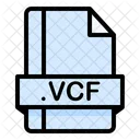 Vcf Fichier Extension De Fichier Icône