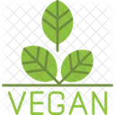 Vegan Food Vegetarian Icon