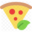 Vegan Pizza Pizza Slice Meal Symbol