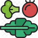 Vegetable Broccoli Tomato Icon