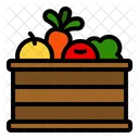 Vegetables Basket Vegetables Salad Icon