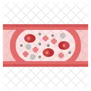 Vein Blood Vessel Free Radicals Icon