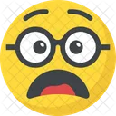 Verblüfftes Emoticon  Symbol