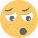 Verblüfftes Emoticon  Symbol