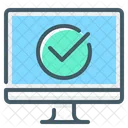 Verificación de computadora  Icono