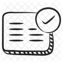 Verified Document Approved Document Secure Document Icon